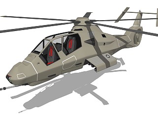 超精细<em>直升机</em>模型 Helicopter(33)